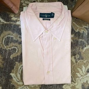 Mens Ralph Lauren Button Down - XXL - Light Pink